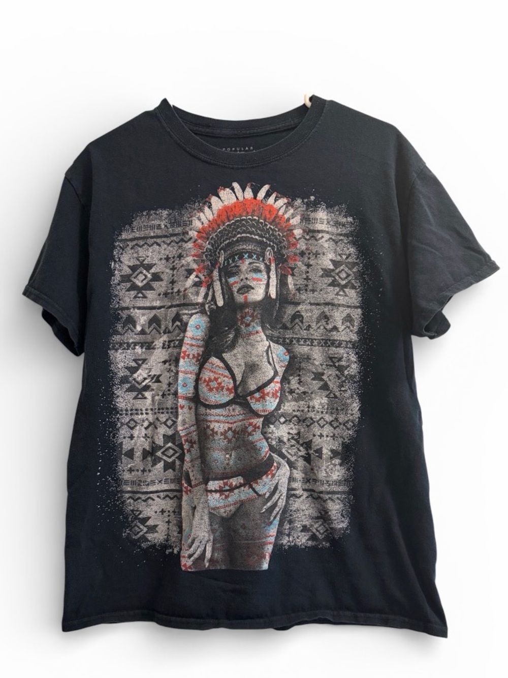 Popular Poison Tribal Girl Tee